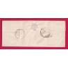 N°22 GC 344 LA BASTIDE ROUAIROUX TARN BOITE RURALE A LACABAREDE POUR ROQUECOURBE LETTRE COVER FRANCE
