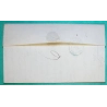 CAD TYPE 14 FONTEVRAULT MAINE ET LOIRE PP ROUGE POUR PARIS 1845 LETTRE COVER FRANCE