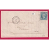 N°22 PC DU GC 4150 VERNEUIL SUR AVRE EURE POUR EVREUX INDICE 14 LETTRE COVER FRANCE