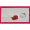 N°22 PC DU GC 720 CANNES ALPES MARITIMES SANS DEPARTEMENT INDICE 17 POUR GRASSE 1864 LETTRE COVER