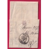 N°60 CAD TYPE 18 ROYAN CHARENTE INFERIEURE POUR BLAYE GIRONDE  LETTRE COVER
