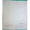 CAD TYPE 14 FONTEVRAULT MAINE ET LOIRE PP ROUGE POUR PARIS 1845 LETTRE COVER FRANCE