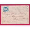 N°60B TYPE II PC DU GC 3848 REEMPLOI TARDIF DU PC RIALLE LOIRE INFERIEURE POUR MONTPELLIER INDICE 17 LETTRE COVER