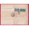 N°75 + 90 PAIRE BAYEUX CALVADOS RECOMMANDE LETTRE COVER