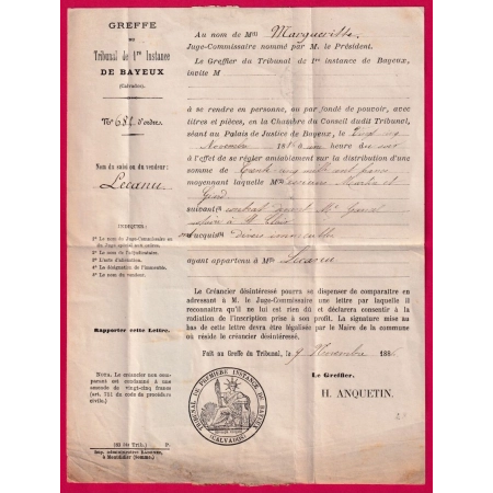 N°75 + 90 PAIRE BAYEUX CALVADOS RECOMMANDE LETTRE COVER