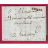 MARQUE LUNEL HERAULT 1788 LENAIN N°2 INDICE 12 POUR BEAUCAIRE GARD LETTRE COVER
