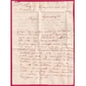 MARQUE DE LIMOUX AUDE LENAIN N°4A INDICE 12 1760 POUR MONTAUBAN TARN ET GARONNE LETTRE COVER