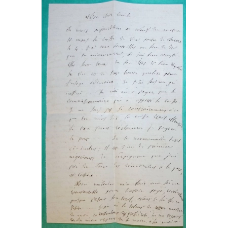 N°14B PC 63 AMELIE LES BAINS PYRENEES ORIENTALES POUR TARARE RHONE 1861 LETTRE COVER FRANCE