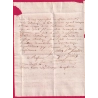 MARQUE DE LIMOUX AUDE LENAIN N°4A INDICE 12 1760 POUR MONTAUBAN TARN ET GARONNE LETTRE COVER