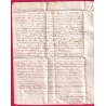 MARQUE ST OMER PAS DE CALAIS 1760 LENAIN N°6 TAXE 19 POUR LOMBEZ HAUTE GARONNE INDICE 13 LETTRE COVER