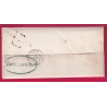 N°13 PARIS BUREAU E POTHION 1520 POUR PARIS 1859 LETTRE COVER