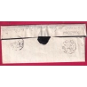 N°13 X2 PARIS BUREAU F POUR AMBOISE INDRE ET LOIRE 1859 LETTRE COVER