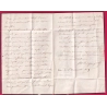 N°13 X2 PARIS BUREAU F POUR AMBOISE INDRE ET LOIRE 1859 LETTRE COVER
