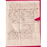 N°14 BLEU LAITEUX 23 JUILLET 1854 PC 3349 THIONVILLE CAD TYPE 1854 POUR ST AVOLD MOSELLE LETTRE COVER