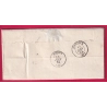 N°22 GC 1800 HEYRIEUX ISERE BOITE RURALE B TOUSSIEU RHONE POUR VOIRON LETTRE COVER