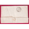 N°22 GC 2475 MONTIGNY LE ROI HAUTE MARNE BOITE RURALE J AVRECOURT POUR LANGRES LETTRE COVER