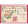 N°129 OBLITERATION OR SUR CARTE POSTALE LETTRE COVER