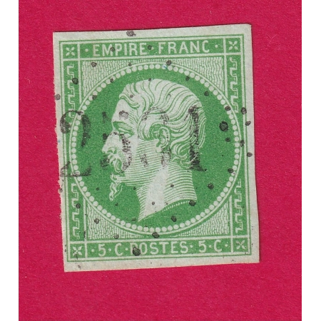 N°12 GC 2561 MOILLERON EN PAREDS VENDEE SIGNE BRUN TIMBRE BRIEFMARKEN STAMP FRANCE