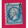 N°14 OBLITERATION GRILLE ARMEE  OU BAYONNE TIMBRE BRIEFMARKEN STAMP FRANCE