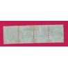 N°25 BANDE DE 4 GC 842 CHALON SUR SAONE ET LOIRE TIMBRE BRIEFMARKEN STAMP FRANCE