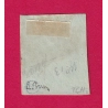 N°42B VERT EMERAUDE FONCE SIGNE BRUN TIMBRE BRIEFMARKEN STAMP FRANCE
