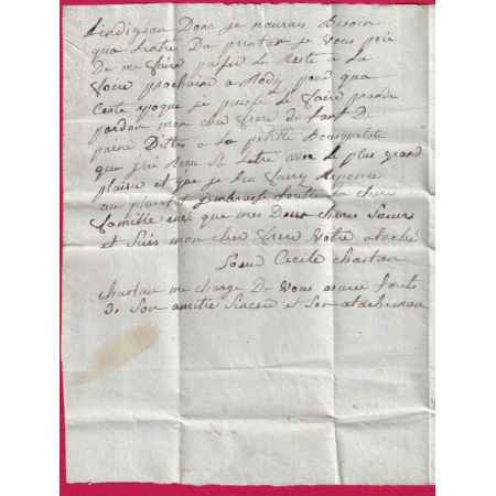 MARQUE P11P ESPALLION AVEYRON TEXTE STE GENEVIEVE 1827 POUR VILLEFRANCHE DE ROUERGUE PHARMACIE LETTRE COVER