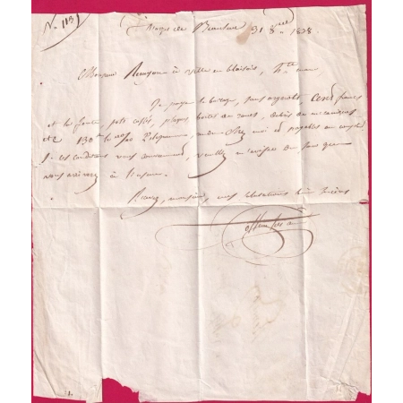 CAD TYPE 13 VENDOEUVRE VENDEUVRE SUR BARSE AUBE BOITE RURALE S BEAULAC DECIME RURAL NOIR ET ROUGE VASSY HAUTE MARNE