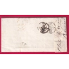 N°14 PC 3387 LA TOUR DU PIN ISERE OR ST VICTOR DE CESSIEU POUR LYON LA GUILLOTIERE LETTRE COVER
