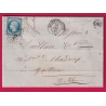 N°14 PC 131 ARLES SUR RHONE BOUCHES DU RHONE OR FONTVIELLE POUR MAILLANNE LETTRE COVER