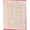N°22 GC 3461 SPINCOURT MEUSE 1863 BOITE RURALE N LOISON POUR NANCY  LETTRE COVER