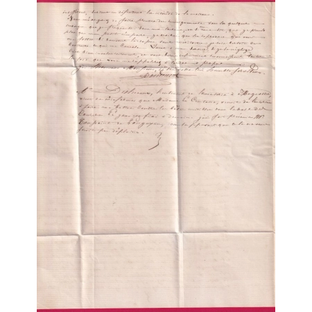 N°22 GC 3461 SPINCOURT MEUSE 1863 BOITE RURALE N LOISON POUR NANCY  LETTRE COVER