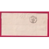 N°29 GC 1317 DOMENE ISERE OR SAINTE AGNES POUR GRENOBLE ISERE LETTRE COVER