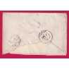 N°37 25 27 GC 3242 RUFFEC CHARENTE 5 SEPTEMBRE 1871 POUR PAMIERS ARIEGE LETTRE COVER