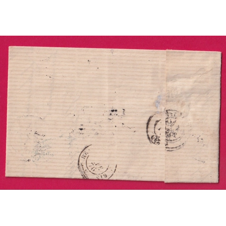 N°60 GC 828 CHABLIS YONNE BOITE RURALE F ST CYR LES COLONS POUR VIERZON CHER LETTRE COVER