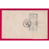 N°37 CAD GARE DE VIERZON 12 AOUT 1871 POUR ORLEANS LOIRET LETTRE COVER