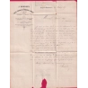 N°37 CAD GARE DE VIERZON 12 AOUT 1871 POUR ORLEANS LOIRET LETTRE COVER