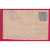 N°90 CAD TYPE 18 FLUMET SAVOIE BOITE RURALE C CREST VOLLAND POUR TOURNON PAR FRONTENEX SAVOIE LETTRE COVER