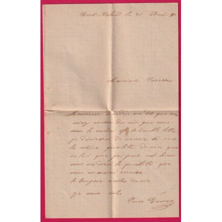 N°90 CAD TYPE 18 FLUMET SAVOIE BOITE RURALE C CREST VOLLAND POUR TOURNON PAR FRONTENEX SAVOIE LETTRE COVER
