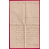 N°90 CAD TYPE 18 FLUMET SAVOIE BOITE RURALE C CREST VOLLAND POUR TOURNON PAR FRONTENEX SAVOIE LETTRE COVER