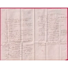 N°90 BOURMONT HAUTE MARNE BOITE RURALE H GRAFFIGNY CHEMIN POUR CHAUMONT LETTRE COVER