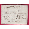 MARQUE VERSAILLES SEINE ET OISE LENAIN N°10 1786 INDICE 14 POUR LA CHATRE INDRE LETTRE COVER