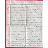MARQUE VERSAILLES SEINE ET OISE LENAIN N°10 1786 INDICE 14 POUR LA CHATRE INDRE LETTRE COVER