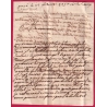 MARQUE BEAUMONT DE LOMAGNE HAUTE GARONNE LENAIN N°3 INDICE 17 1781 POUR AUCH LETTRE COVER