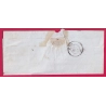 N°10 PC 2128 MONTPELLIER HERAULT TAXE MANUSCRIT 25 POUR LUNEL LETTRE COVER