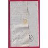 N°22 GC 123 AOUSTE DROME CAD TYPE 22 POUR LYON RHONE LETTRE COVER