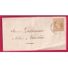 N°21 CAD TYPE 15 VENDOME LOIR ET CHER + OR POUR VENDOME LETTRE COVER