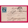 N°22 GC 3981 TOULON VAR BOITE RURALE B ILE DE PORQUEROLLES POUR DRAGUIGNAN LETTRE COVER