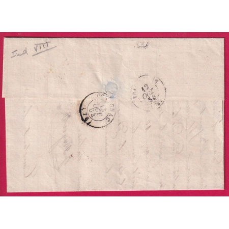 N°22 GC 4006 TRANS VAR CAD TYPE 22 POUR COTIGNAC LETTRE COVER