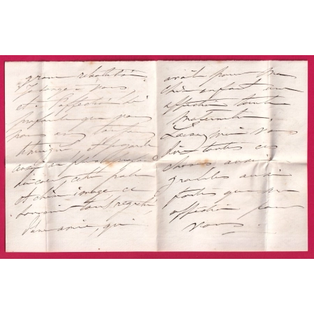 N°37 + 20 CAD VERSAILLES SEINE ET OISE 10 SEPTEMBRE 1871 ST TRIVIERS DE COURTES AIN LETTRE COVER