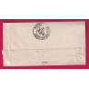 N°90 DAGUIN LILLE NORD 1882 + CHARGEMENT LILLE DATEUR INVERSE POUR ROUEN SEINE INFERIEURE LETTRE COVER